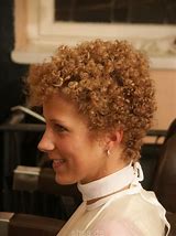Image result for Perm On Short Hair