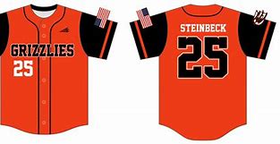Image result for Grizzlies Baseball Jersey