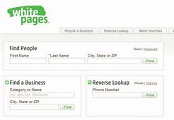 Image result for White Pages People Search Free