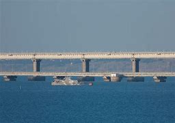 Image result for Crimea Bridge Damaged
