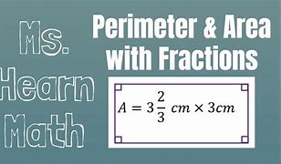 Image result for Perimeter with Fractions