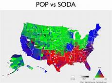 Map Explains Why You Say Pop Soda Or Coke