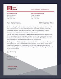 Image result for Sample Business Letter with Logo