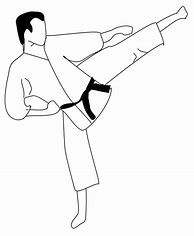 Image result for Martial Arts Coloring Pages