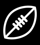 Image result for American Football Ball Icon