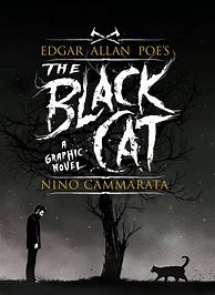 Image result for The Black Cat Edgar Allan Poe Art