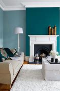 Image result for Teal Accent Wall Living Room