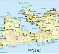Image result for Milos Greece Map