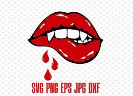 Image result for Vampire Lips SVG