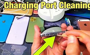 Image result for Clean iPhone or Android Charging Port