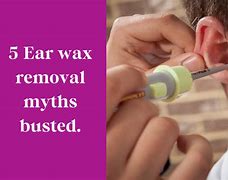 Image result for Ear Wax Headphones