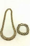 Image result for Matching Gold Necklace and Bracelet