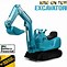 Image result for Kid On Toy Excavator