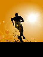 Image result for Man Running Silhouette