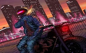 Image result for Hotline Miami Biker Helmet