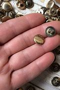Image result for Flat Gold Buttons