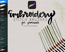 Image result for Embroidery Brushes Procreate
