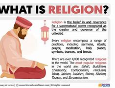 Image result for Religion Definition
