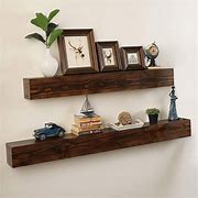 Image result for Reclaimed Wood Wall Shelf