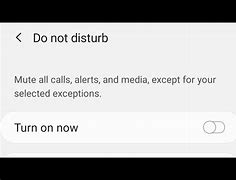 Image result for How to Turn Off Do Not Distrub On Samsung S9