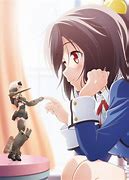 Image result for Anime Girl Between Arms Meme