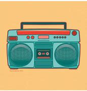 Image result for 80s Pink Boombox