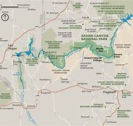 Image result for Grand Canyon On Arizona Map