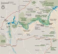 Image result for Arizona Map Grand Canyon Area