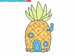 Image result for Draw Spongebob Pineapple House