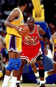Image result for Michael Jordan with MJ
