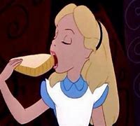 Image result for Disney Alice in Wonderland Eat Me