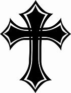 Image result for Christian Scroll Cross Silhouette