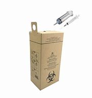 Image result for Cardboard Sharps Container