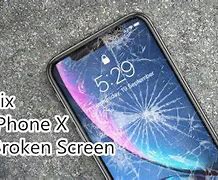 Image result for iPhone X Cracked Screen