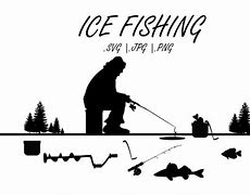 Image result for Free Ice Fishing SVG