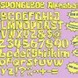 Image result for Spongebob Calligraphy