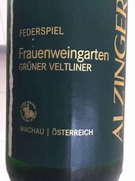 Image result for Alzinger Gruner Veltliner Federspiel Ried Frauenweingarten