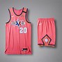 Image result for Pink NBA Jerseys