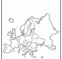 Image result for Europe Map for Coloring
