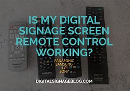 Image result for Digital Signage Remote Control