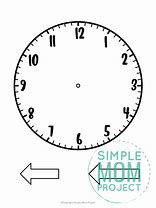 Image result for Make Your Own Clock Template
