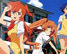 Image result for Anime Girl School Uniform Night Home