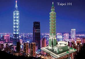Image result for LEGO Taipei 101