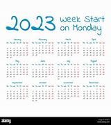 Image result for Week of the Year Calendar 2023