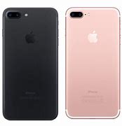 Image result for iPhone 7 Jet Black vs 7 Plus Rose Gold