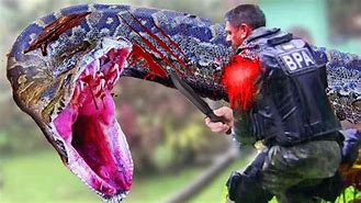 Image result for Giant Anaconda Attack Human