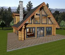 Image result for Log Cabin Home Plans Designs