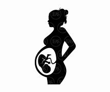 Image result for Baby Bump Silhouette Emoji