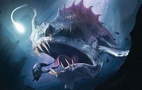 Image result for Scary Sea Monster Cartoon