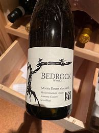 Image result for Bedrock+Co+Semillon+Lachryma+Montis+Botrytized+Old+Vine+Monte+Rosso